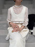 lamb wool bustier
